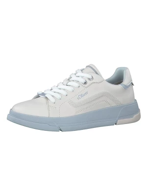 S. Oliver Sneakersy w kolorze biało-błękitnym rozmiar: 36