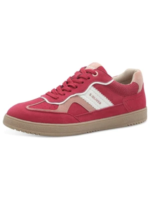 s.Oliver Sneakersy w kolorze biało-czerwono-jasnoróżowym rozmiar: 38