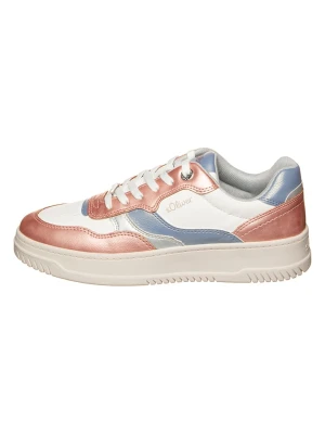 s.Oliver Sneakersy w kolorze biało-fioletowo-różowozłotym rozmiar: 38