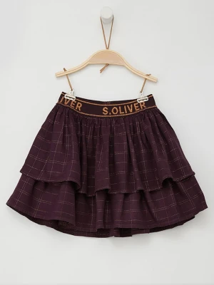 s.Oliver Spódnica w kolorze fioletowym rozmiar: 104