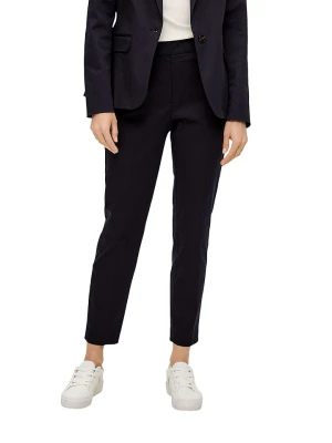 s.Oliver Spodnie chino w kolorze granatowym rozmiar: 38