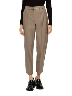 s.Oliver Spodnie w kolorze jasnobrązowym rozmiar: 42