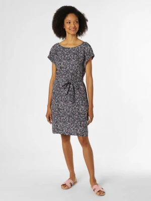 s.Oliver Sukienka damska Kobiety wiskoza niebieski|wielokolorowy wzorzysty,