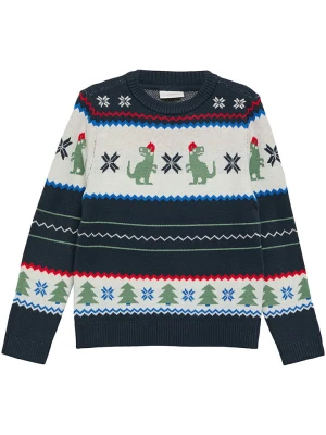 s.Oliver Sweter w kolorze granatowo-białym rozmiar: 128/134