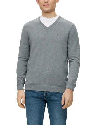 s.Oliver Sweter w kolorze szarym rozmiar: M