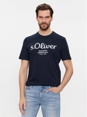 s.Oliver T-Shirt 2139909 Niebieski Regular Fit