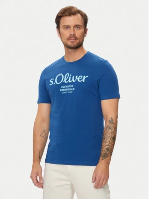 s.Oliver T-Shirt 2139909 Niebieski Regular Fit