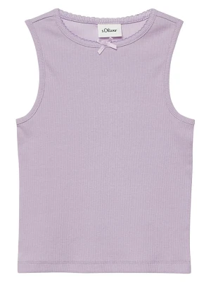 s.Oliver Top w kolorze fioletowym rozmiar: 116/122