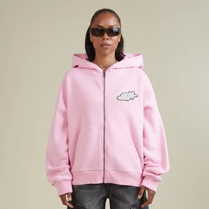 S Star Oversized Zip Hoodie rose, marki SNIPESApparel, w kolorze Różowy, rozmiar