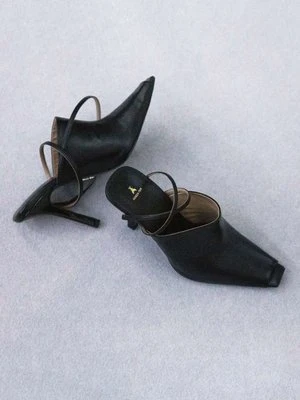 Sabot SKIN ze skóry PATRIZIA PEPE