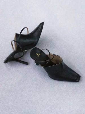 Sabot SKIN ze skóry PATRIZIA PEPE