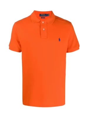 Sailing Orange Mesh Koszulka Polo Ralph Lauren