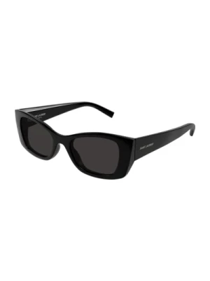 Saint Laurent, Czarne okulary przeciwsłoneczne SL 593 001 Black, female,