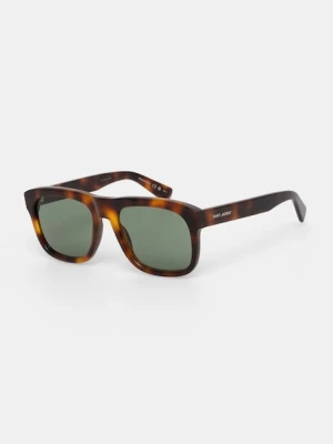 Saint Laurent okulary męskie kolor zielony SL 558