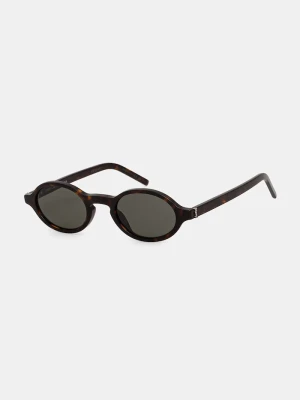 Saint Laurent okulary przeciwsłoneczne damskie brązowy