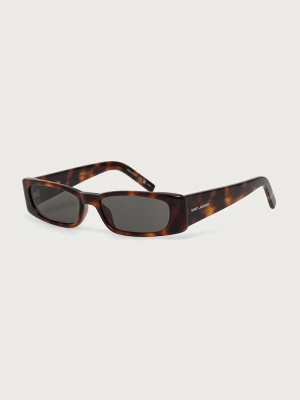 Saint Laurent okulary przeciwsłoneczne damskie brązowy