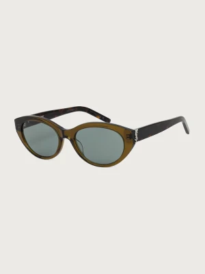 Saint Laurent okulary przeciwsłoneczne damskie brązowy