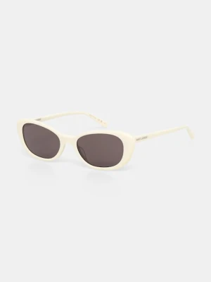 Saint Laurent okulary przeciwsłoneczne damskie kolor beżowy SL 822