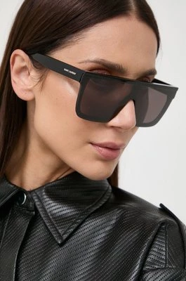 Saint Laurent okulary przeciwsłoneczne damskie kolor czarny