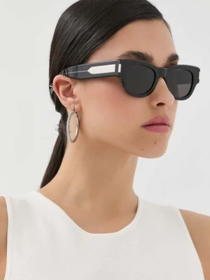 Saint Laurent okulary przeciwsłoneczne damskie kolor czarny