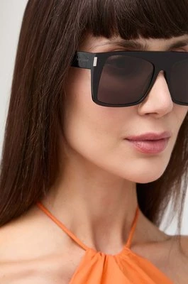 Saint Laurent okulary przeciwsłoneczne damskie kolor czarny SL 651 VITTI