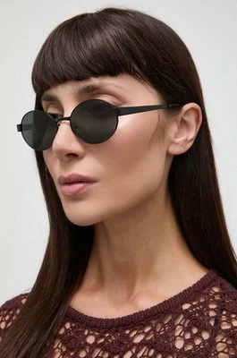 Saint Laurent okulary przeciwsłoneczne damskie kolor czarny SL 692