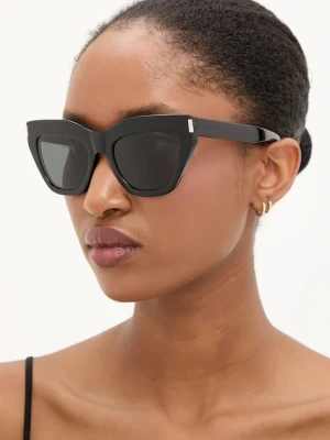 Saint Laurent okulary przeciwsłoneczne damskie kolor czarny SL 759