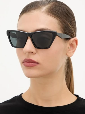 Saint Laurent okulary przeciwsłoneczne damskie kolor czarny SL M103