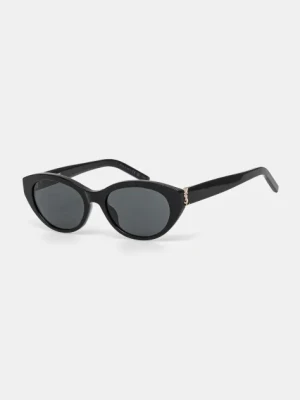 Saint Laurent okulary przeciwsłoneczne damskie kolor czarny SL M148