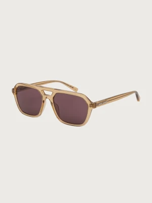 Saint Laurent okulary przeciwsłoneczne damskie żółty