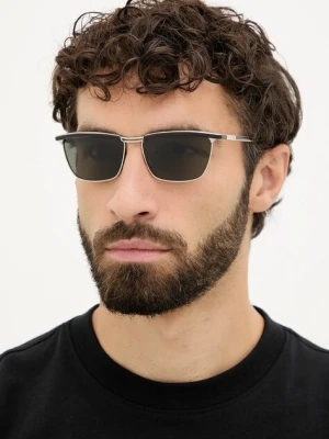Saint Laurent okulary przeciwsłoneczne JOE męskie kolor srebrny SL 795