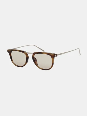 Saint Laurent okulary przeciwsłoneczne kolor brązowy SL 753