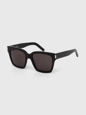 Saint Laurent okulary przeciwsłoneczne kolor czarny SL 507