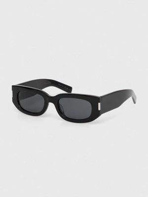 Saint Laurent okulary przeciwsłoneczne kolor czarny SL 697