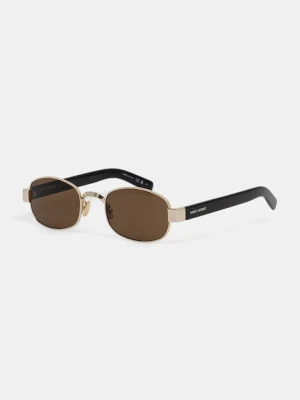 Saint Laurent okulary przeciwsłoneczne kolor złoty SL 706