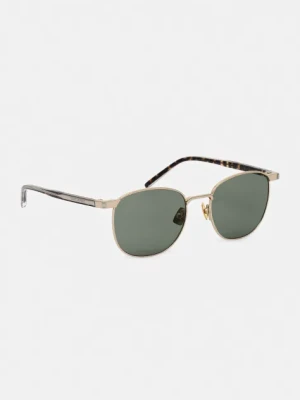 Saint Laurent okulary przeciwsłoneczne kolor złoty SL 747