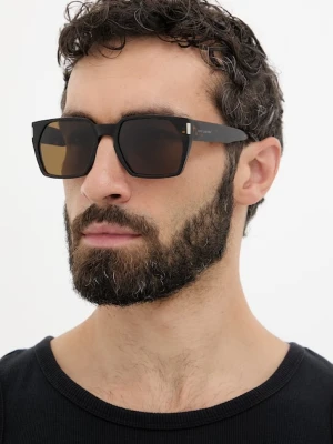 Saint Laurent okulary przeciwsłoneczne kwadratowe męskie