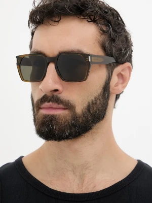Saint Laurent okulary przeciwsłoneczne kwadratowe męskie