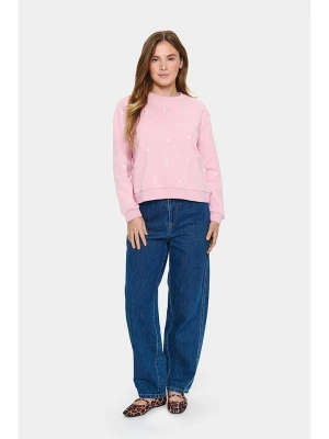 SAINT TROPEZ Bluza w kolorze jasnoróżowym rozmiar: M