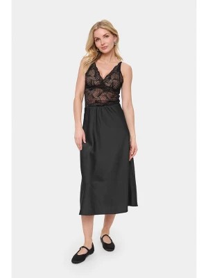 SAINT TROPEZ Bluzka "Daisy" w kolorze czarnym rozmiar: XL