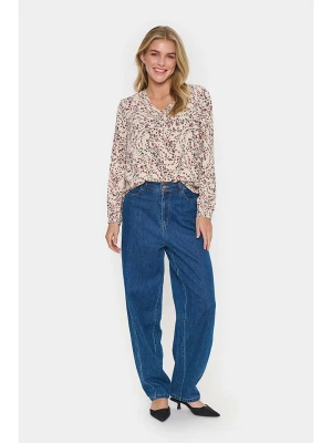 SAINT TROPEZ Bluzka w kolorze beżowym rozmiar: XL