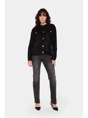 SAINT TROPEZ Kardigan "Isela" w kolorze czarnym rozmiar: XS