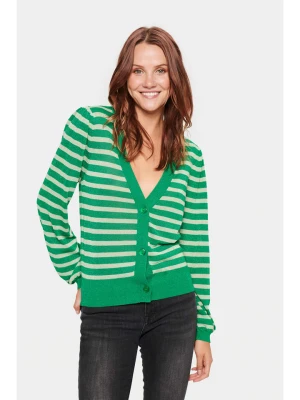 SAINT TROPEZ Kardigan "Saint Tropez" w kolorze zielonym rozmiar: L