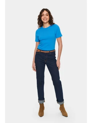 SAINT TROPEZ Koszulka w kolorze niebieskim rozmiar: M