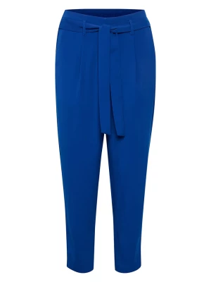 SAINT TROPEZ Spodnie "Andrea" w kolorze niebieskim rozmiar: L