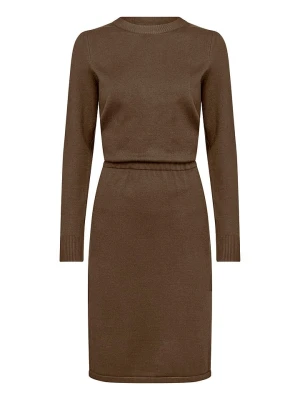 SAINT TROPEZ Sukienka "Mila" w kolorze brązowym rozmiar: XL