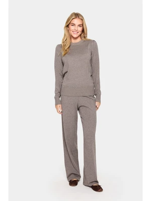SAINT TROPEZ Sweter w kolorze beżowym rozmiar: L