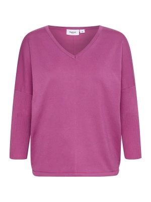 SAINT TROPEZ Sweter w kolorze fioletowym rozmiar: S