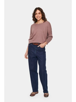 SAINT TROPEZ Sweter w kolorze jasnoróżowym rozmiar: M