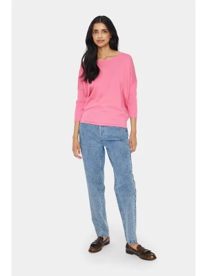 SAINT TROPEZ Sweter w kolorze różowym rozmiar: L